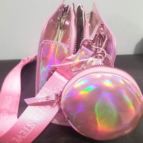 STEVE MADDEN PINK BLIMA BAG NWT - Picture 6 of 6